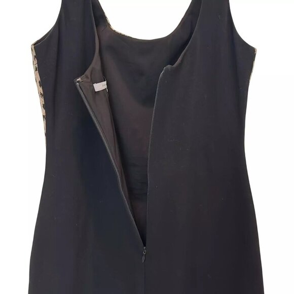 Diane Von Furstenberg Arianna Leopard Print Jacquard Dress Size 6 - Picture 6 of 9